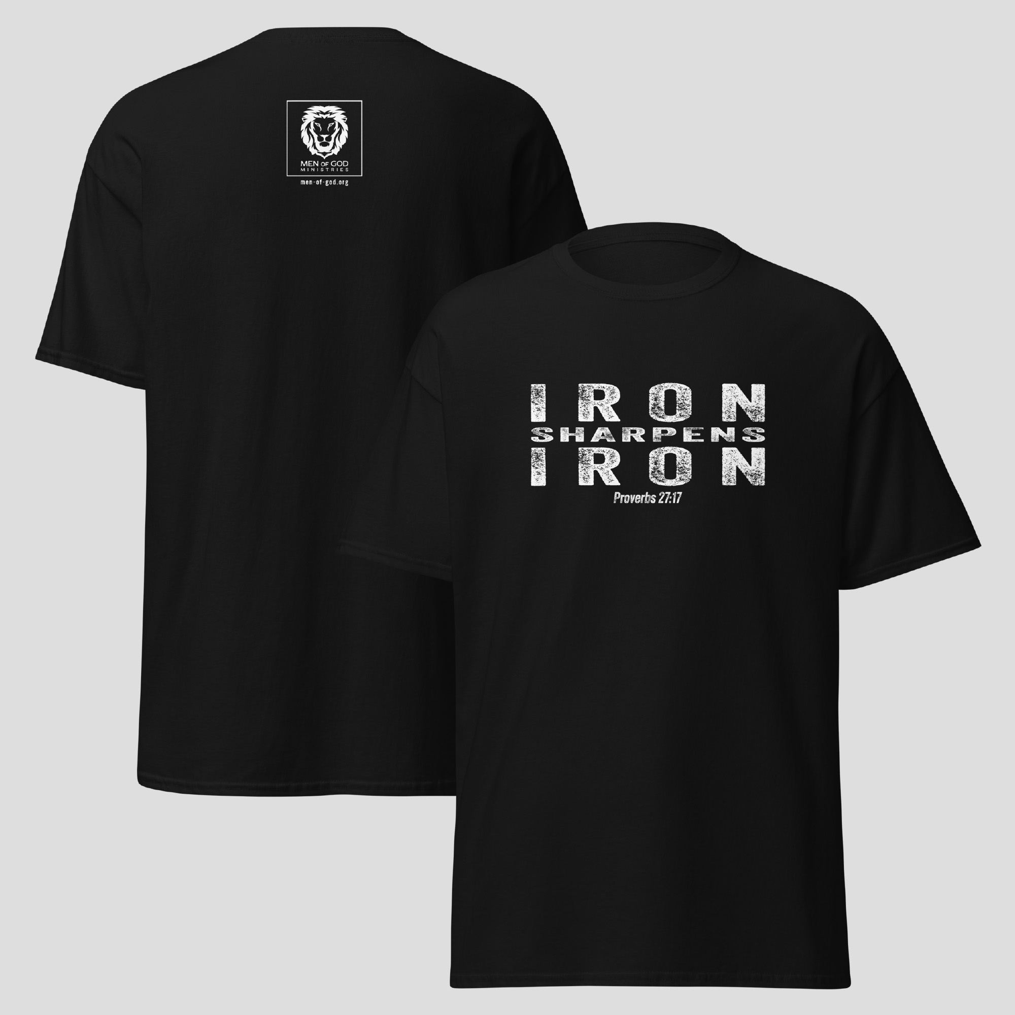 T-shirt - Proverbs 27:17