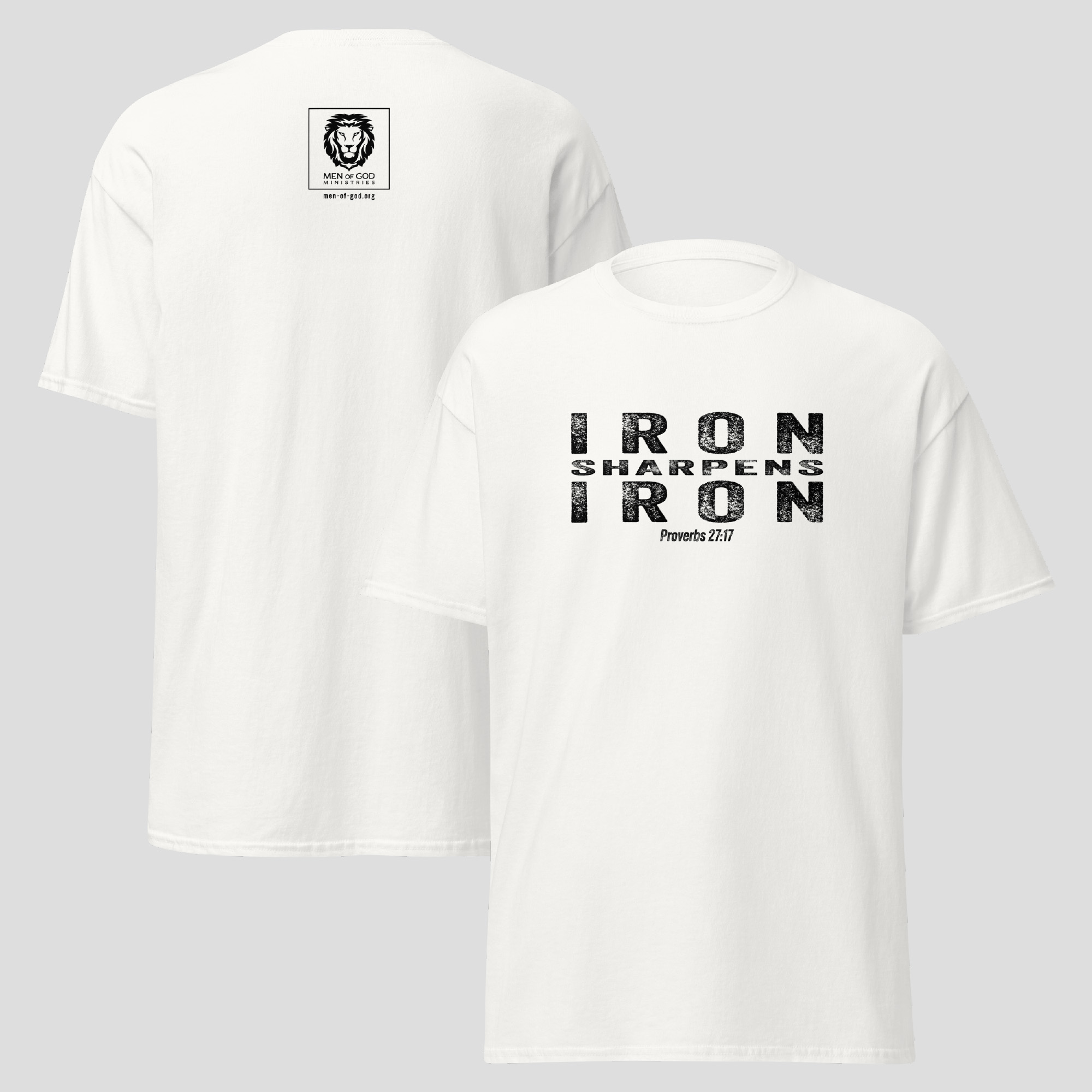 T-shirt - Proverbs 27:17